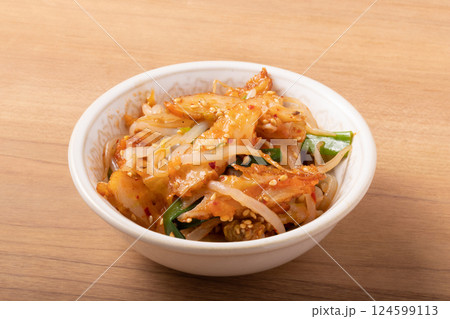薩摩揚げともやしとネギのピリ辛和え 124599113