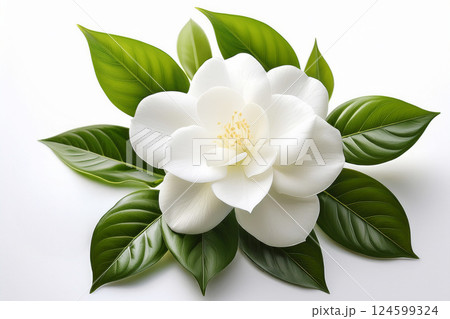 一輪のくちなしの花 124599324