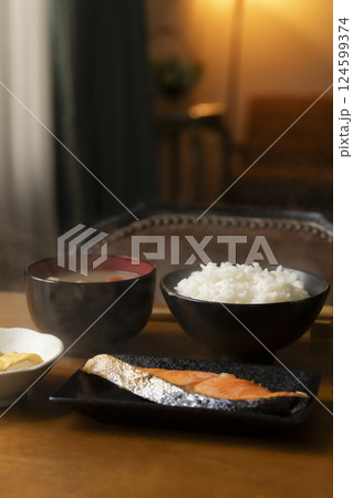 朝食イメージ 和食 朝食イメージ 和食 124599374