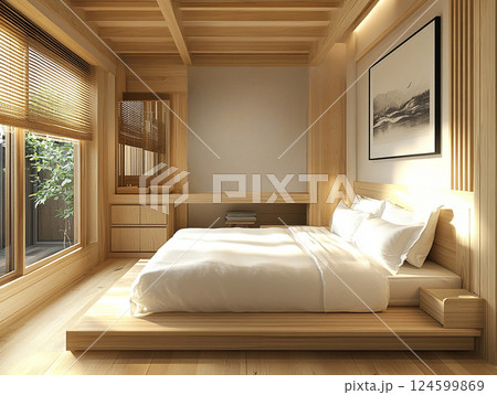 寝室・ベッドルーム #01 寝室・ベッドルーム #01 124599869