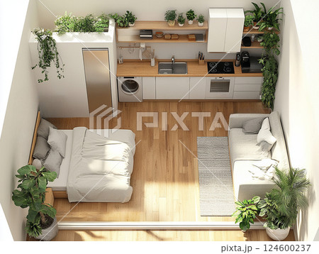 緑のワンルーム・民泊 124600237