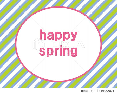 ハッピースプリング happy spring 春 ストライプ ハッピースプリング happy spring 春 ストライプ 124600904