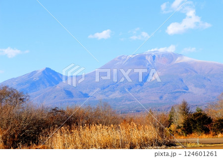 12月の浅間山 信州の山々 信州の自然 12月の浅間山 信州の山々 信州の自然 124601261