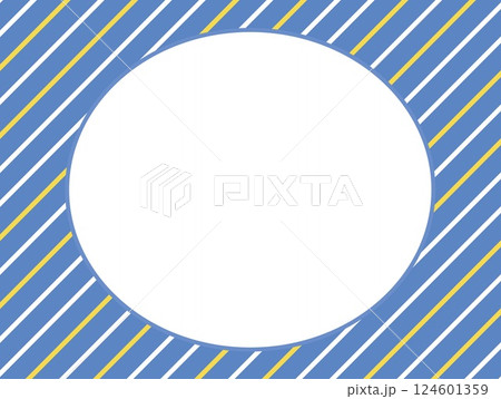 ストライプ模様 フレーム ホワイトスペース ストライプ模様 フレーム ホワイトスペース 124601359