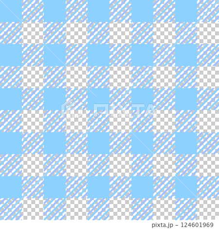 簡單時尚的藍色方格圖案 124601969