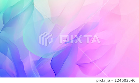 グラデーションの流れる抽象的背景 グラデーションの流れる抽象的背景 124602340