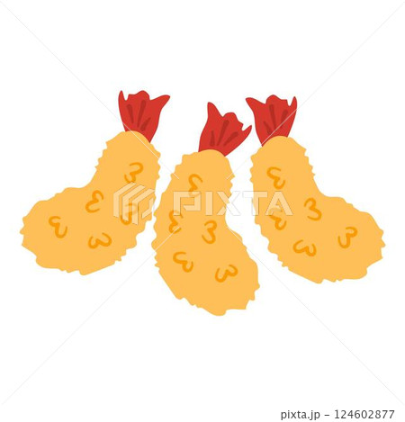 Prawn Tempura, Shrimp tempura. Japanese food Prawn Tempura, Shrimp tempura. Japanese food 124602877
