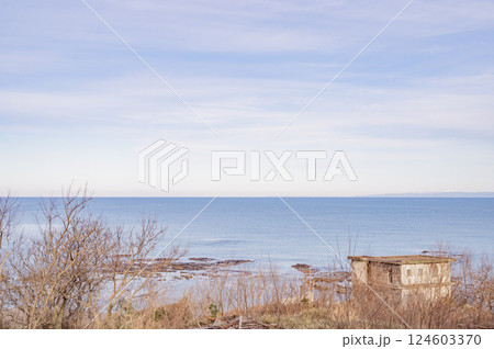 新潟 番神岬から望む日本海(柏崎市) 新潟 番神岬から望む日本海(柏崎市) 124603370