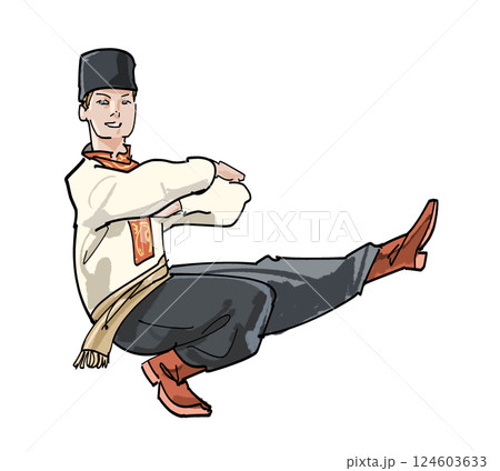コサックダンス コサックダンス 124603633