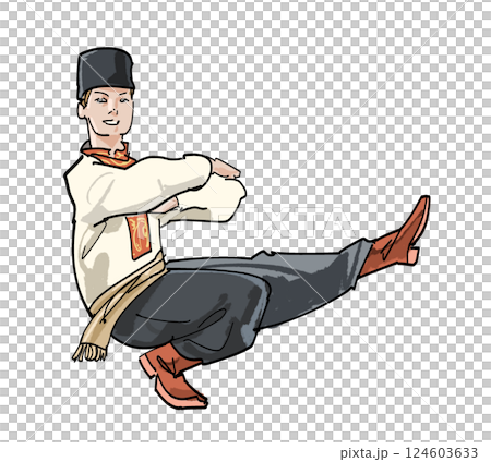 哥薩克舞蹈 哥薩克舞蹈 124603633