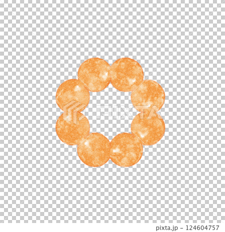 ドーナツのイラスト1 ドーナツのイラスト1 124604757