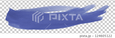 purple brush isolated on transparent background purple brush isolated on transparent background 124605122