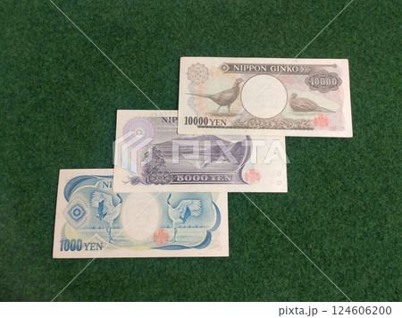 紙幣 裏面(昭和59年〜平成16年) 124606200