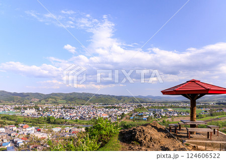 北海道遠軽町、瞰望岩からの眺め【4月】 北海道遠軽町、瞰望岩からの眺め【4月】 124606522
