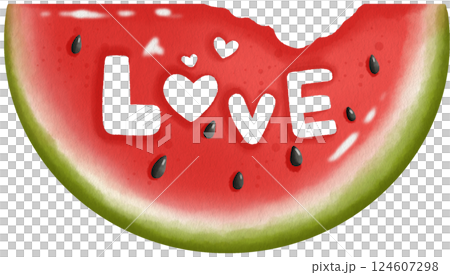 Fresh Watermelon Slices Clipart Cute Juicy Fruit Illustrations for Summer Fresh Watermelon Slices Clipart Cute Juicy Fruit Illustrations for Summer 124607298