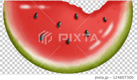 Fresh Watermelon Slices Clipart Cute Juicy Fruit Illustrations for Summer Fresh Watermelon Slices Clipart Cute Juicy Fruit Illustrations for Summer 124607300