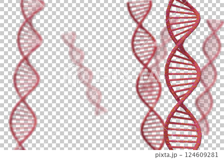 Image of double helix of DNA Image of double helix of DNA 124609281