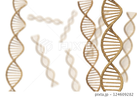 DNAの二重螺旋のイメージ 124609282