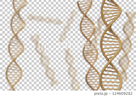Image of double helix of DNA Image of double helix of DNA 124609282