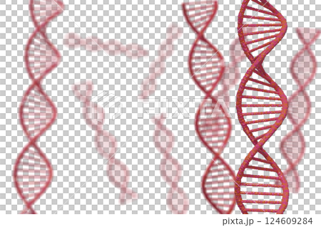 Image of double helix of DNA Image of double helix of DNA 124609284