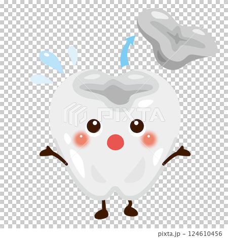 帶有可拆卸填充物的牙齒特徵插圖 124610456