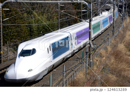 東海道新幹線N700系G25編成こだま715号 124613289