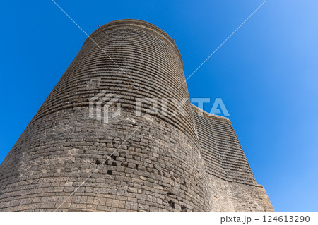 Maiden Tower is a 12th century monument in Baku, Azerbaijan 124613290