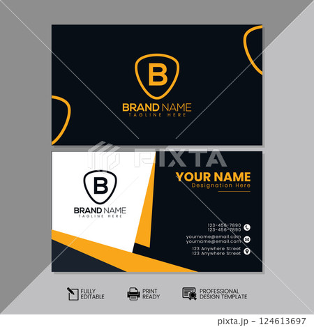 Professional Business Card Template. Unique Business Card Template. Modern Business Card Template Professional Business Card Template. Unique Business Card Template. Modern Business Card Template 124613697