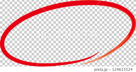 手繪水彩風格紅圈、正確答案、標記、重點向量圖 手繪水彩風格紅圈、正確答案、標記、重點向量圖 124615524