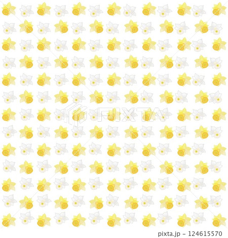 ラッパズイセンの壁紙イラスト ラッパズイセンの壁紙イラスト 124615570