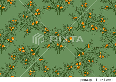 Botanical floral seamless pattern with chamomile flowers vector illustration. Repeating daisy plants in green background. Graphic design for Fashion Cover Textile Wedding Greeting Card Print Fabric Botanical floral seamless pattern with chamomile flowers vector illustration. Repeating daisy plants in green background. Graphic design for Fashion Cover Textile Wedding Greeting Card Print Fabric 124615661