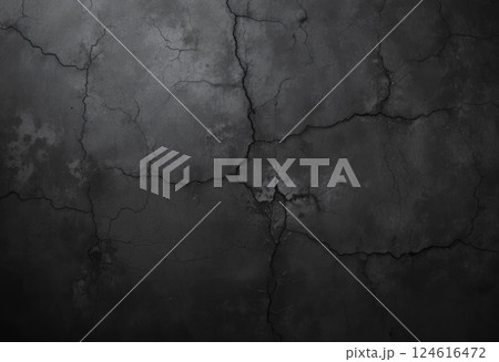 Textured concrete black background. 124616472
