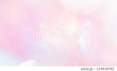 きれいなピンク色グラデーション玉ボケ背景素材 キラキラふんわりパステルカラー きれいなピンク色グラデーション玉ボケ背景素材 キラキラふんわりパステルカラー 124616592