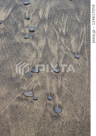 Abstract view on sand and pebbles, Gran Canaria, Spain Abstract view on sand and pebbles, Gran Canaria, Spain 124617059