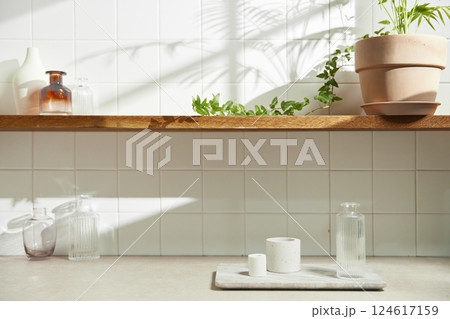 A serene space embraced by warm sunlight and nature, where harmony, comfort, and elegant beauty come together. A serene space embraced by warm sunlight and nature, where harmony, comfort, and elegant beauty come together. 124617159