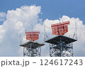 空港監視レーダー 124617243