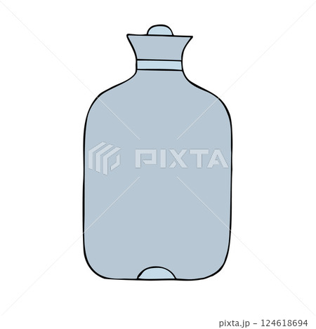 Vector hand drawn sketch doodle colored warmer 124618694