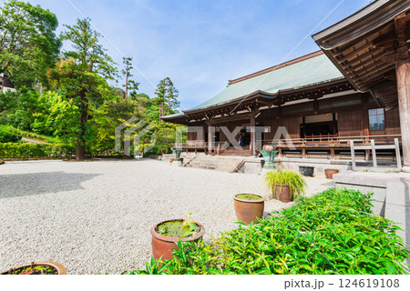 秋の鎌倉　建長寺　方丈 124619108