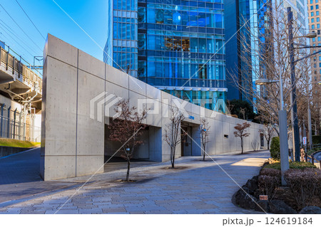 東京 港区 東新橋の都市風景 東京 港区 東新橋の都市風景 124619184