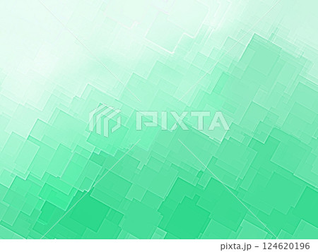 宝石のような繊細な輝きが美しい、透明感あふれる緑の抽象的な幾何学模様の背景11 宝石のような繊細な輝きが美しい、透明感あふれる緑の抽象的な幾何学模様の背景11 124620196