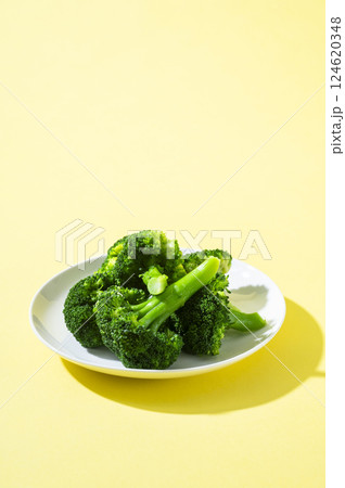 茹でたてブロッコリー 茹でたてブロッコリー 124620348