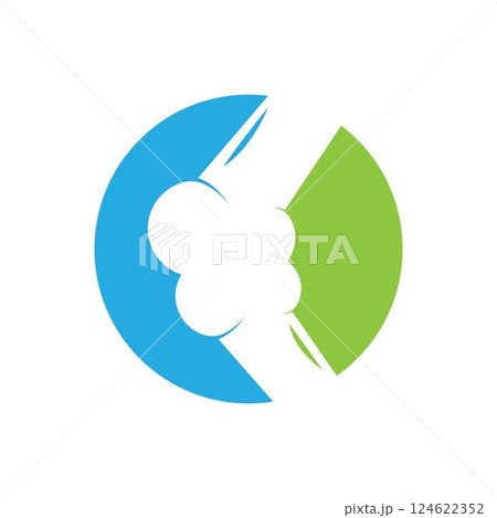 Bone ilustration logo vector 124622352