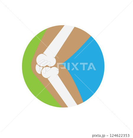 Bone ilustration logo vector 124622353