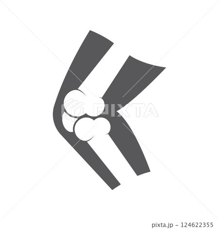 Bone ilustration logo vector 124622355