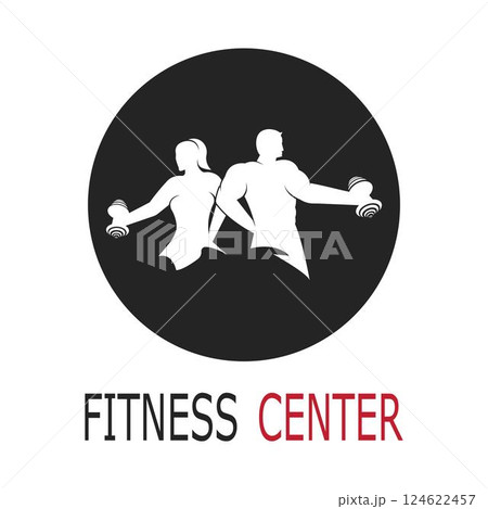 Bodybuilder Logo Template Bodybuilder Logo Template 124622457