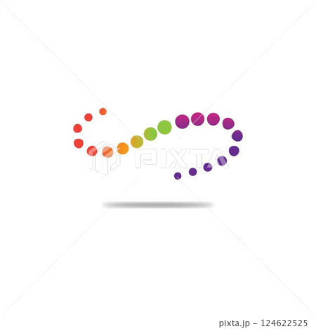 Infinity logo template 124622525