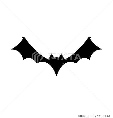 bat ilustration vector icon bat ilustration vector icon 124622538
