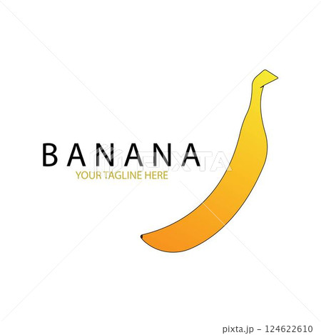 Banana logo vector 124622610