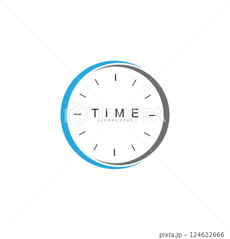 clock logo template vector clock logo template vector 124622666