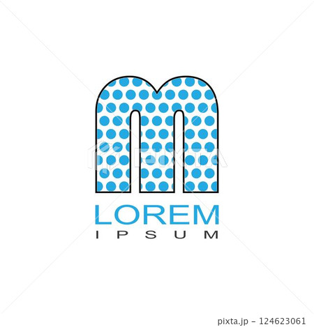 M Letter Logo 124623061